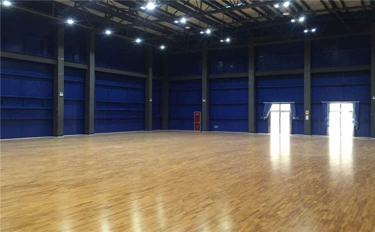 北京楓木體育木地板結構