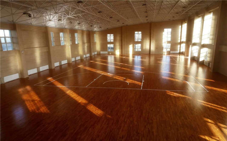 硬木企口NBA籃球場木地板怎么翻新?