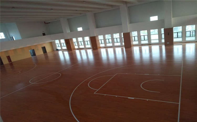 上海企口體育木地板結(jié)構(gòu)